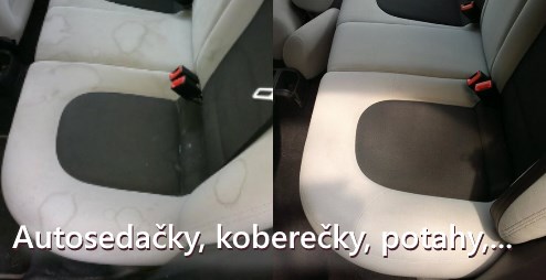 Autosedačky, koberečky, potahy, ...